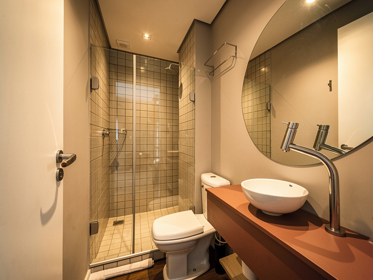 Studio Conforto com Vista para locação em Porto Alegre