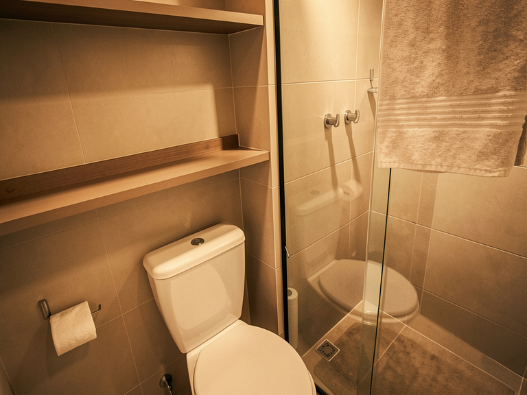 Studio compacto 1 cama de casal