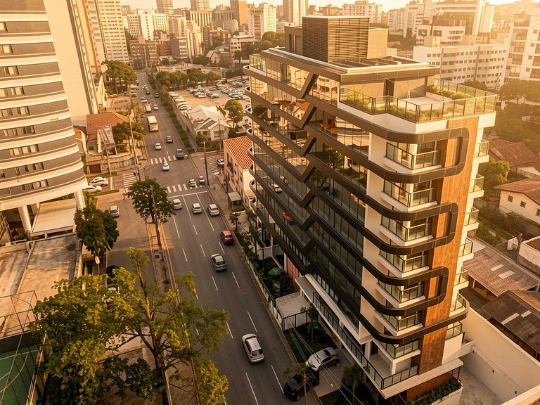 Studio Conforto Alto da Glória, Curitiba- Plano mensal