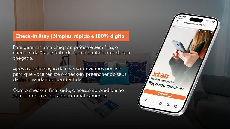 Xtay Soho Florianópolis - Spacious studio in a residential a