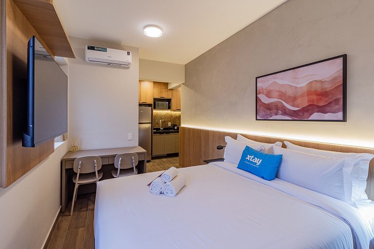 Xtay Villa Minerva- Studio com cozinha em Perdizes