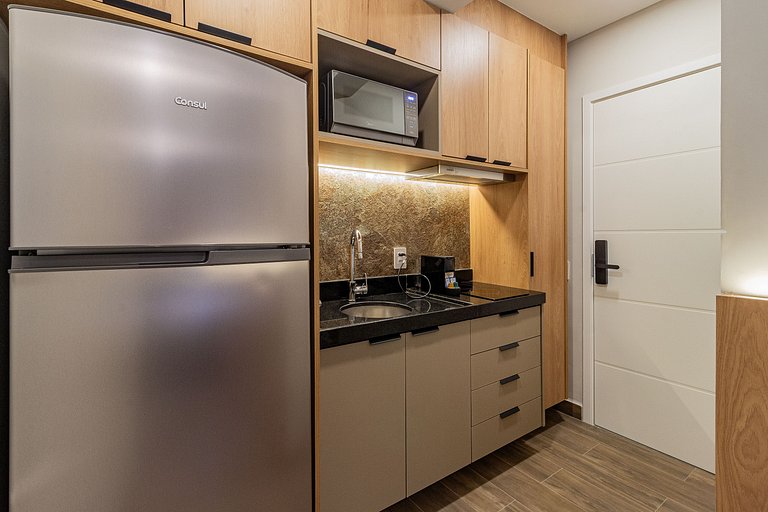 Xtay Villa Minerva- Studio com cozinha em Perdizes