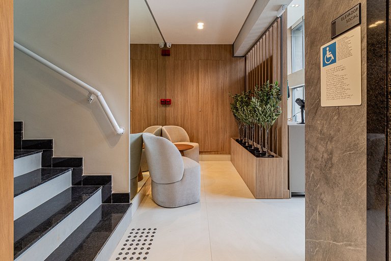 Xtay Villa Minerva- Studio com cozinha em Perdizes